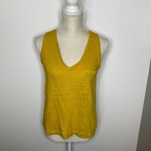 J. Crew Linen Tank Top